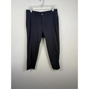 Lululemon Commission Pant Slim Gray Warpstreme Straight‎ Leg 34x27
